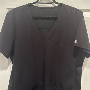 Black Scrub Top